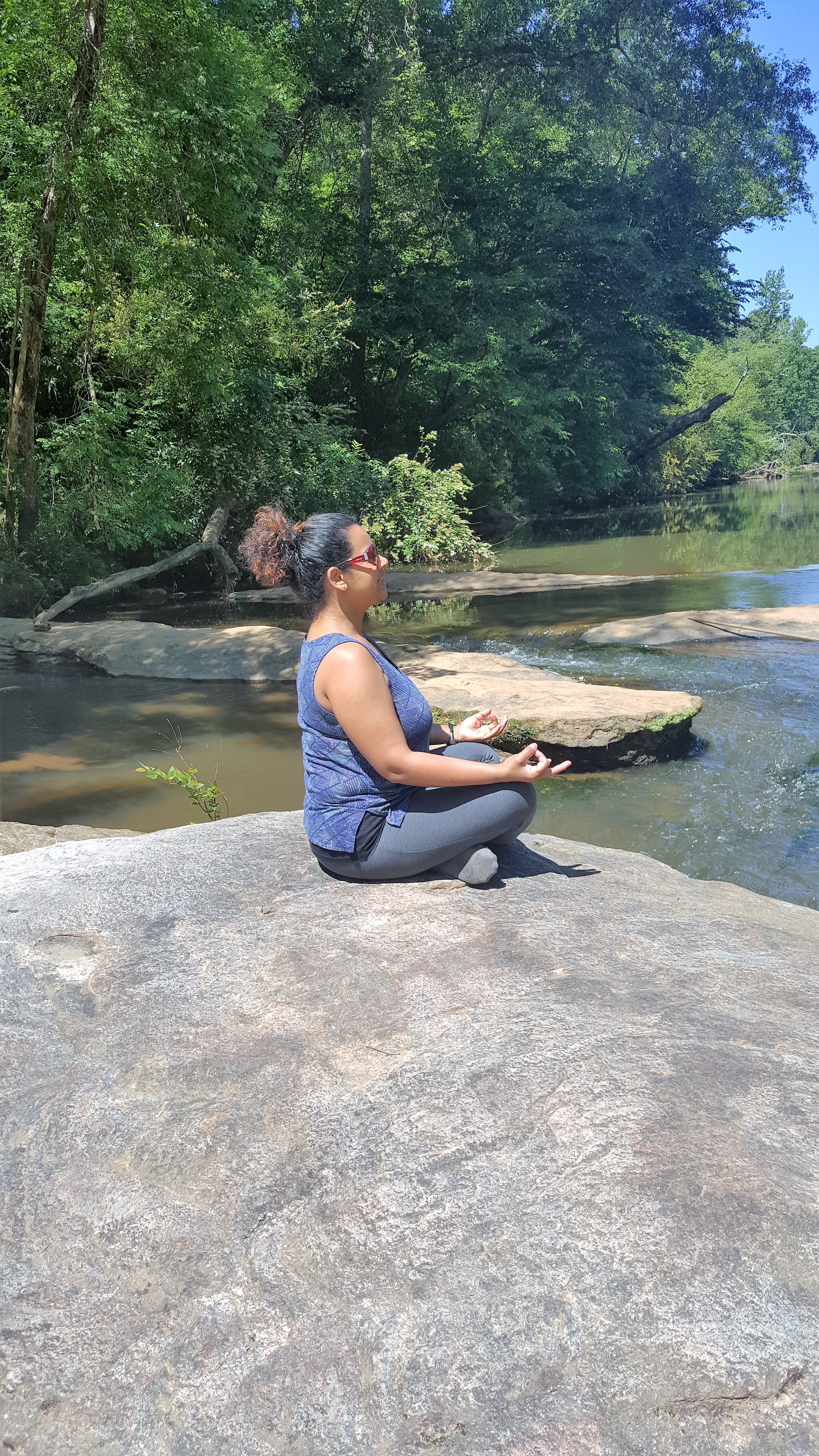 Meditation by the river